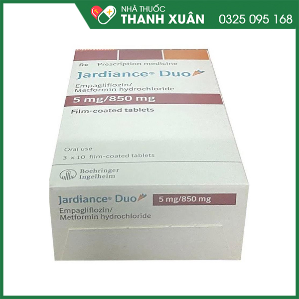 Jardiance Duo 5mg/850mg kiểm soát đường huyết